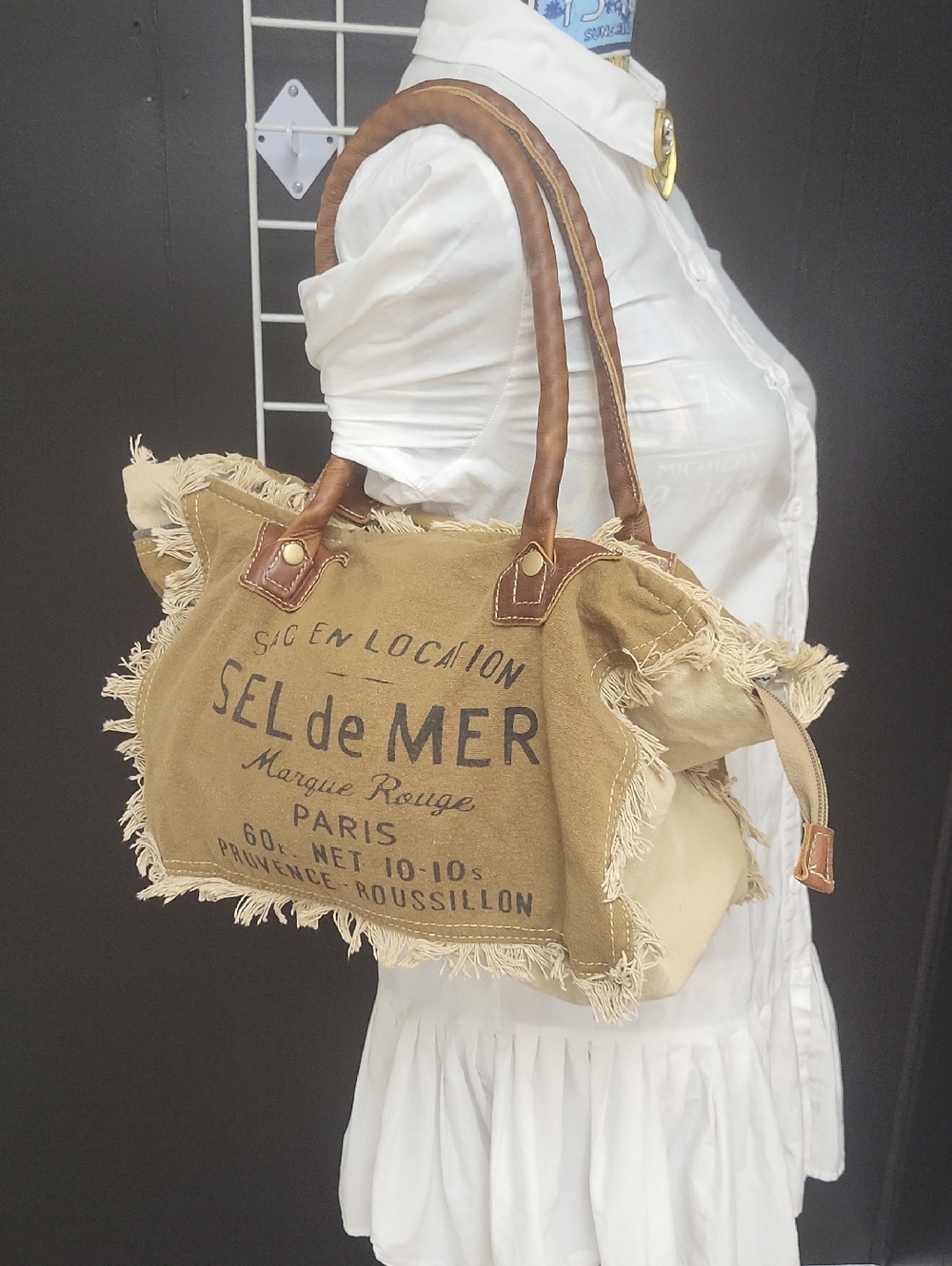 MYRA BAG, FRENCH PARIS BOHO SHOULDER BAG - Picture 9 of 11
